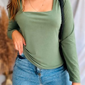 Polera Escote Cuadrado