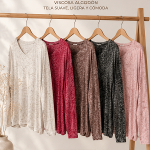 POLERA JASPEADA