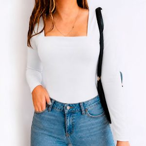 Body Escote Cuadrado – Básico Infaltable